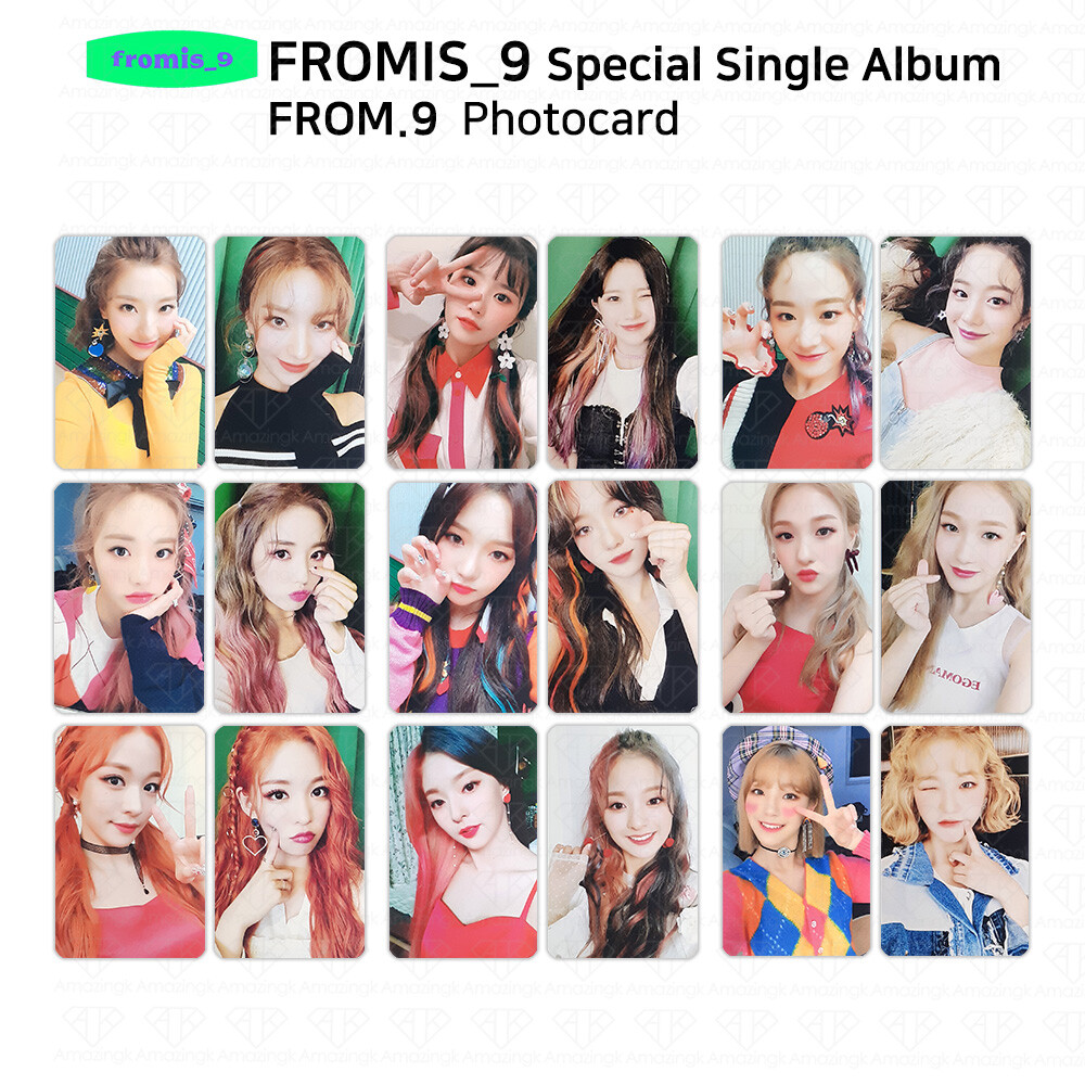 FROMIS 9 Special Single Album FROM.9 Official Photocard Member Set