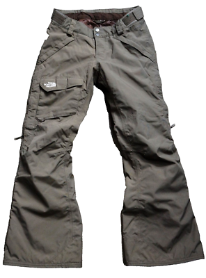 THE NORTH FACE WOMEN'S XS FREEDOM INSULATED BROWN SNOWBOARD SKI