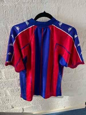 Kappa Jersey M Red Blue Original Barcelona 97-98 Football Home
