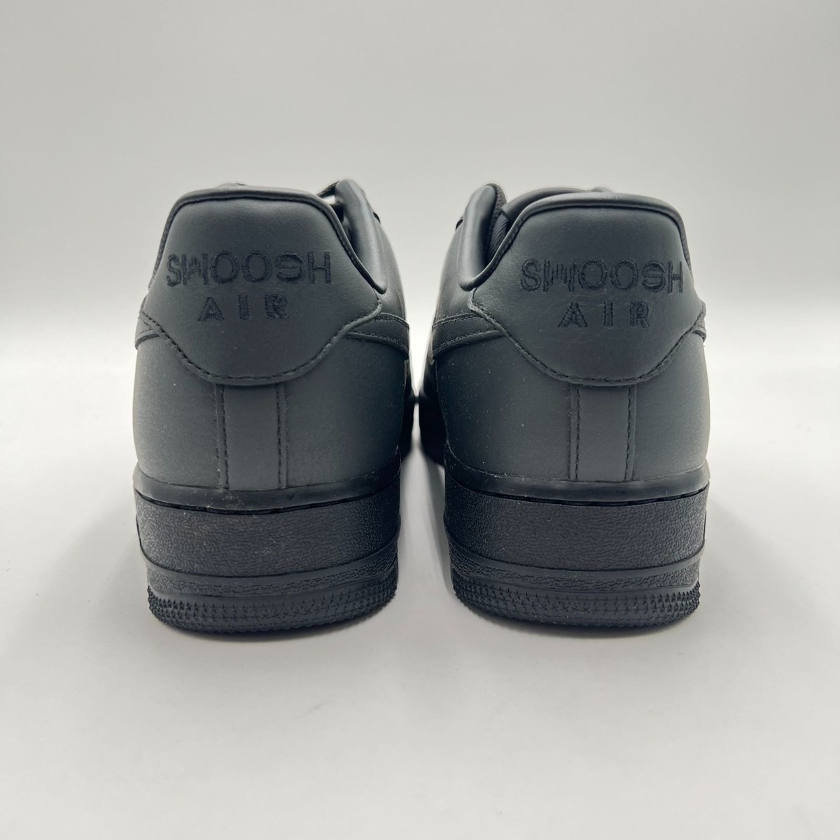 Brand New Nike Air Force 1 Low Dirty Triple Black Size 9.5 Men