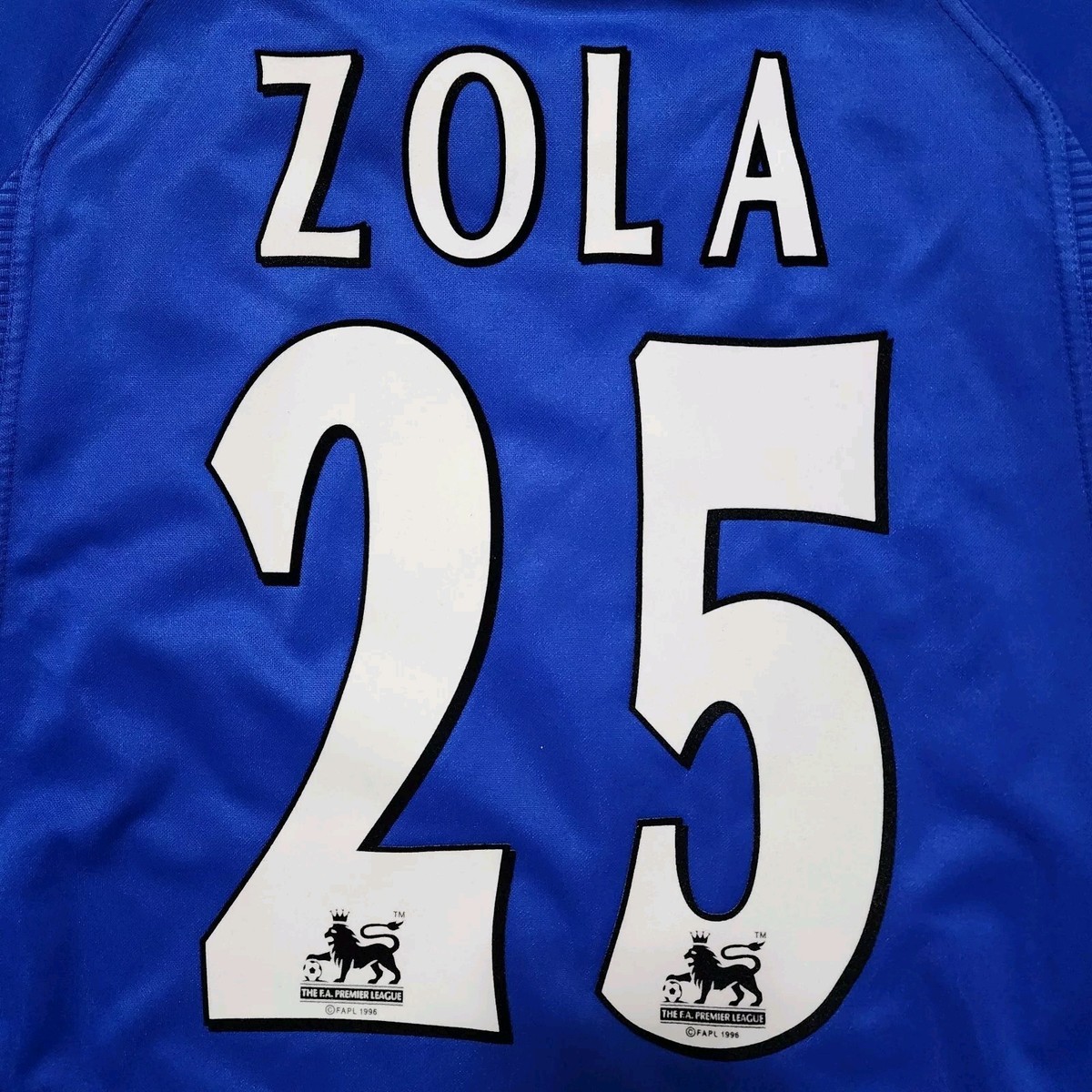 2000 Umbro Chelsea Home Soccer Jersey Gianfranco Zola Men XXS EPL