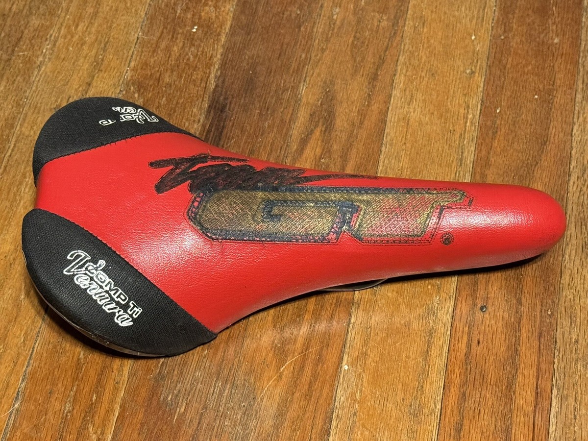 Rare Vintage Team GT Seat Ti Sdg Saddle 1990s MTB ATB Race