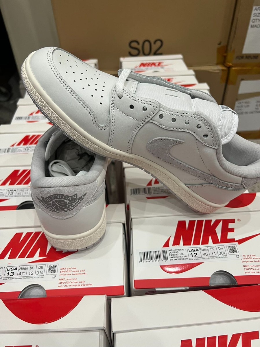 Air Jordan 1 Low 85 Neutral Grey FB9933-100 | eBay