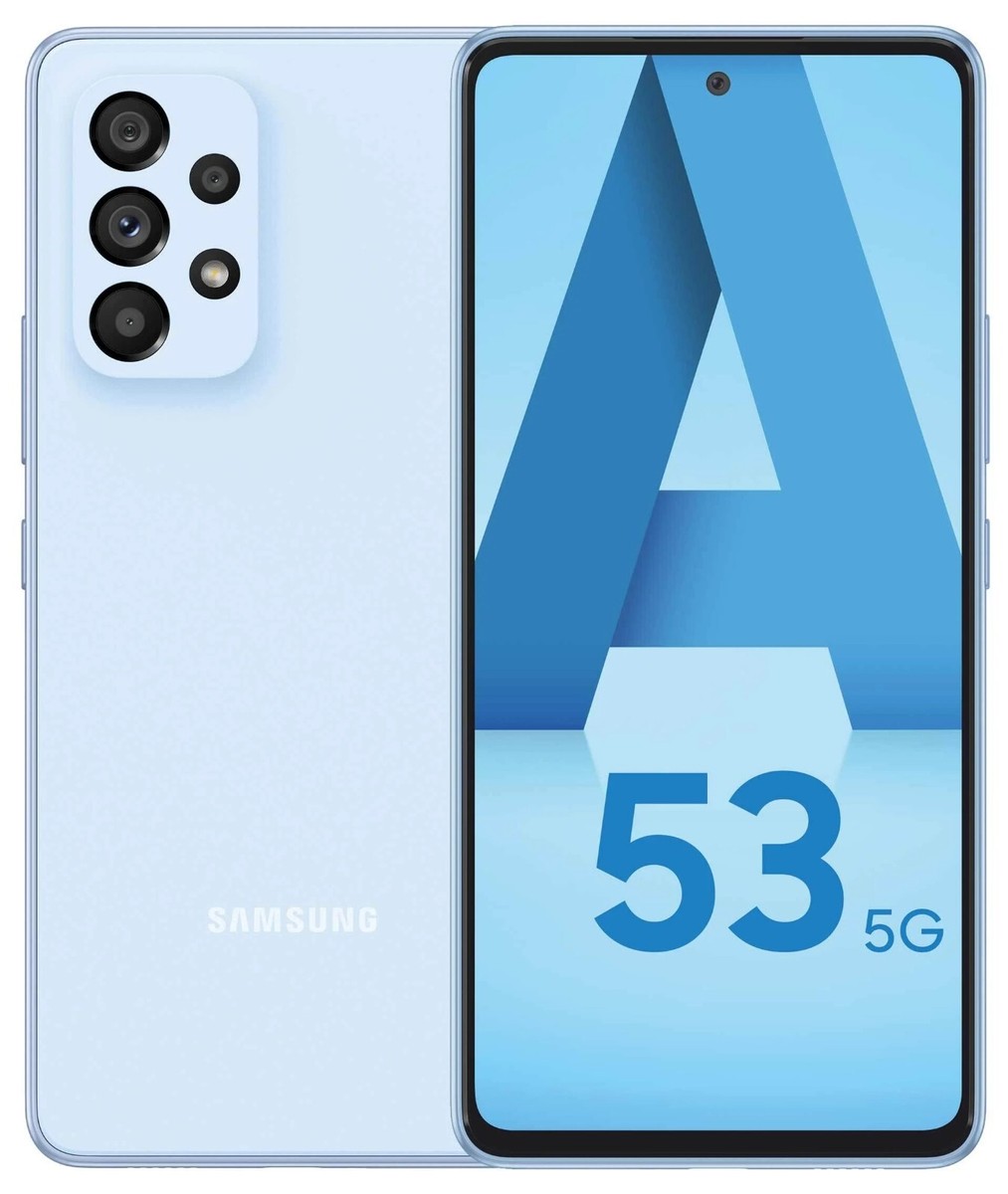 Samsung Galaxy A53 (A536E) 5G 128GB - Awesome Blue GSM Unlocked | eBay