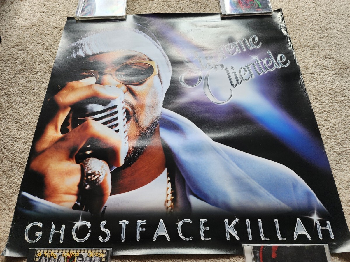 Ghostface Supreme Clientele promo poster 2000 hip hop rap