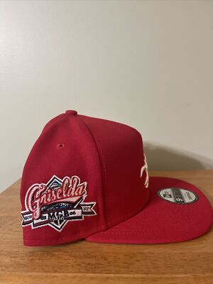 theredthread S logo cap scarlet wh×gry theredthread S logo cap