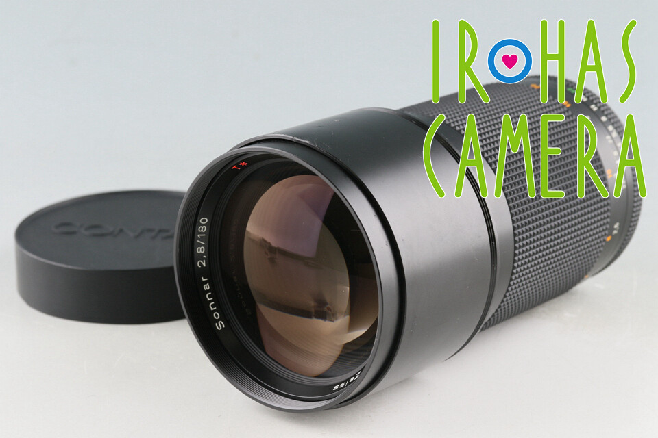 Contax Carl Zeiss Sonnar T* 180mm F/2.8 MMJ Lens for CY Mount