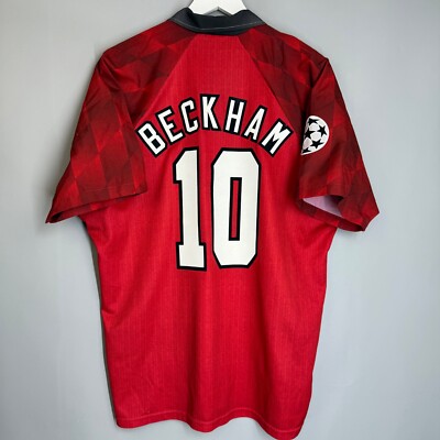 MANCHESTER UNITED 1996 1997 1998 HOME FOOTBALL SHIRT UMBRO JERSEY