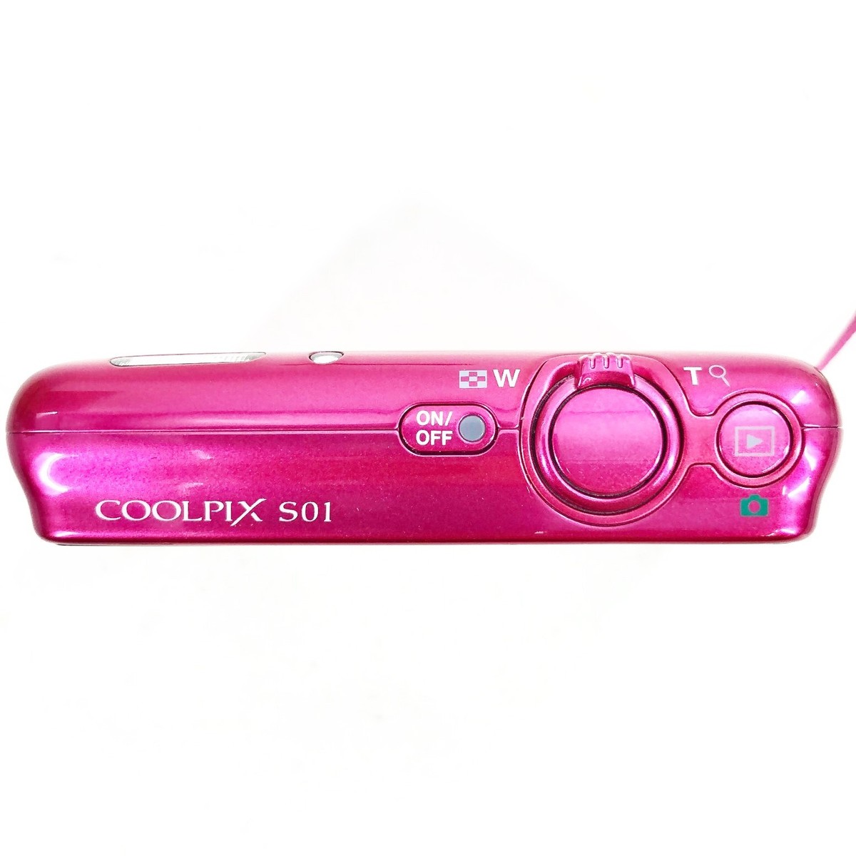 Nikon COOLPIX S01 Pink 10.1MP 3x Optical zoom Digital Camera Mini