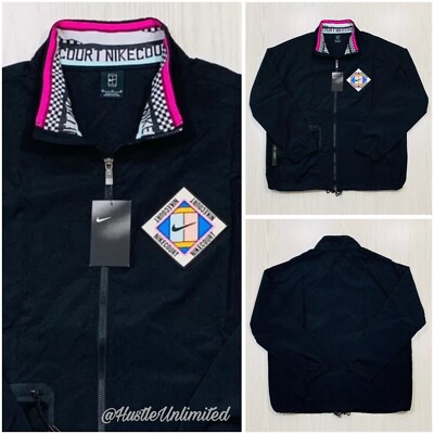 Nike NikeCourt Stadium Athletes Men's Tennis Jacket 2 Zippers