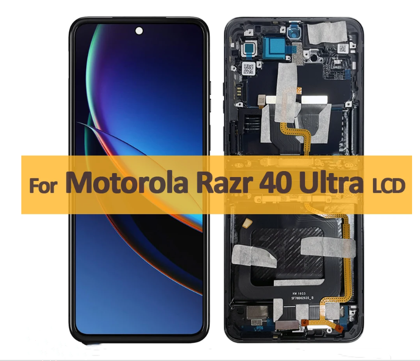 For Motorola Razr 40 Ultra XT2321-3 LCD Display Big Screen Touch
