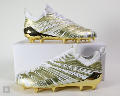 Adidas Adizero 5-Star 7.0 Gold Metallic Football Cleat Men's Size