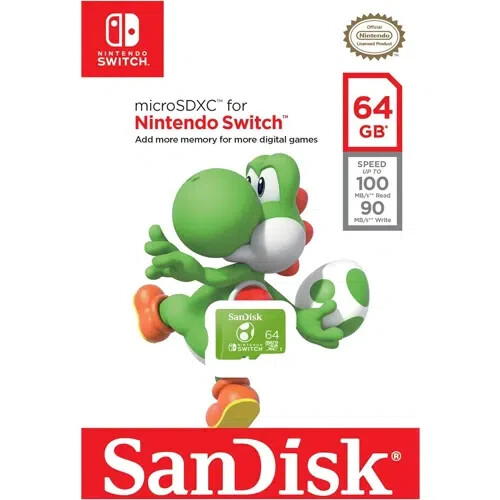 Sandisk Nintendo Switch Micro SD Card 64GB 128GB 256GB 512GB