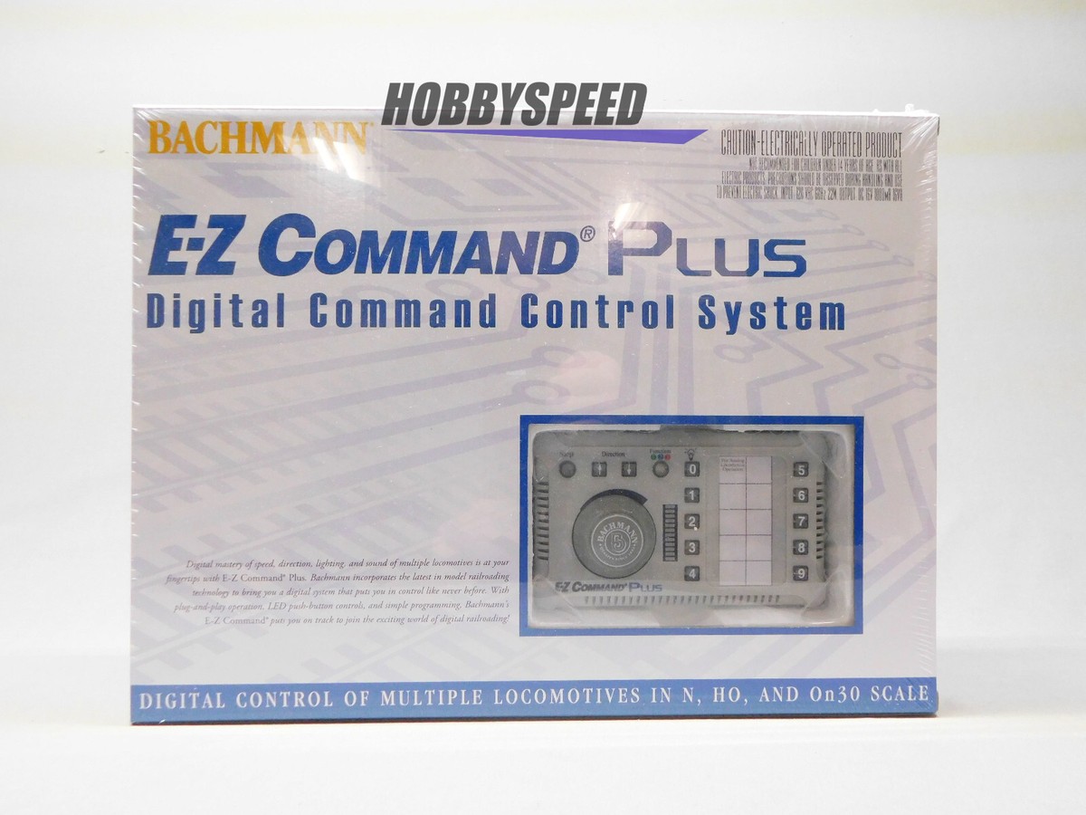 BACHMANN E-Z COMMAND PLUS DIGITAL COMMAND CONTROL SYSTEM N HO