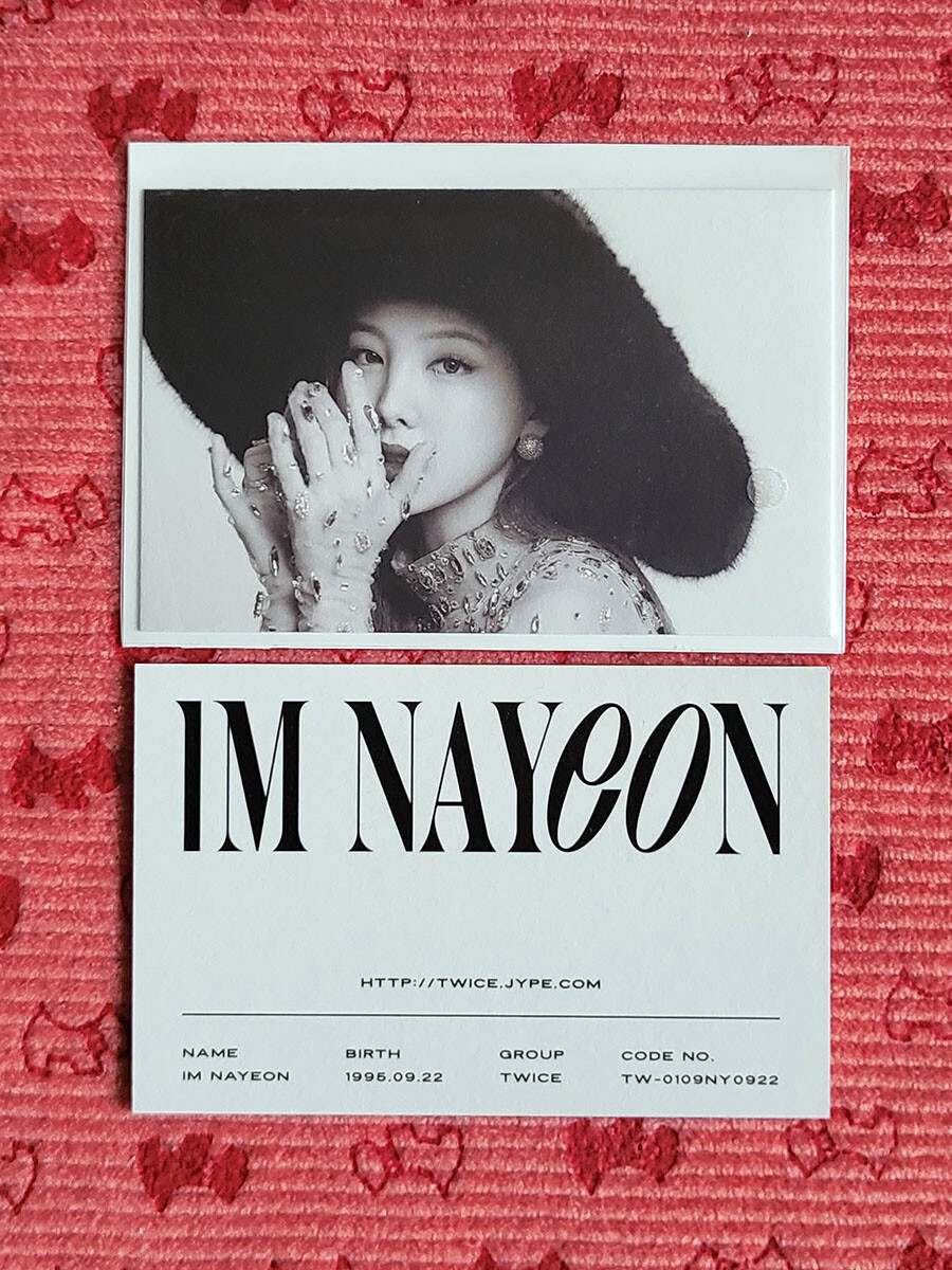 TWICE - IM NAYEON - 1st Mini Ablum - POP - Official Photocards | eBay