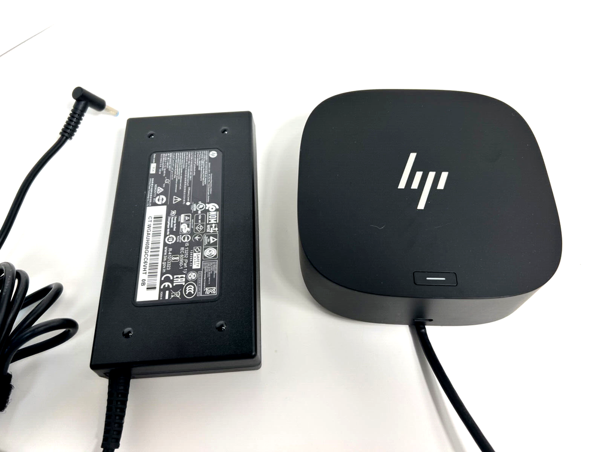 HP USB-C G5 Dock With Charger Universal Docking Station w/ 120W AC