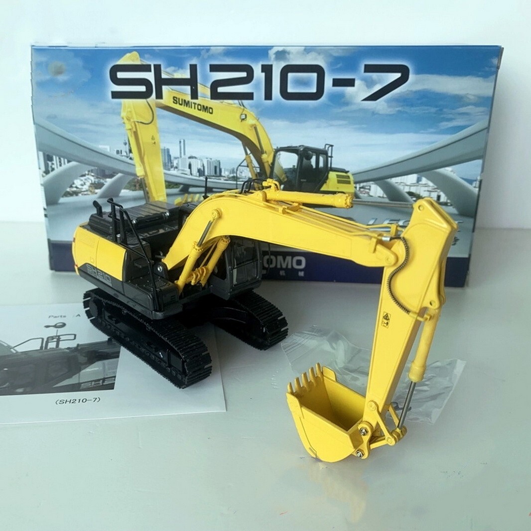 1/50 Scale SUMITOMO SH210-7 Hydraulic Excavator Diecast Model Toy