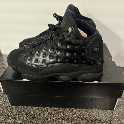 Nike Air Jordan 13 Cap and Gown Men's Size 8.5 Black/Black 414571