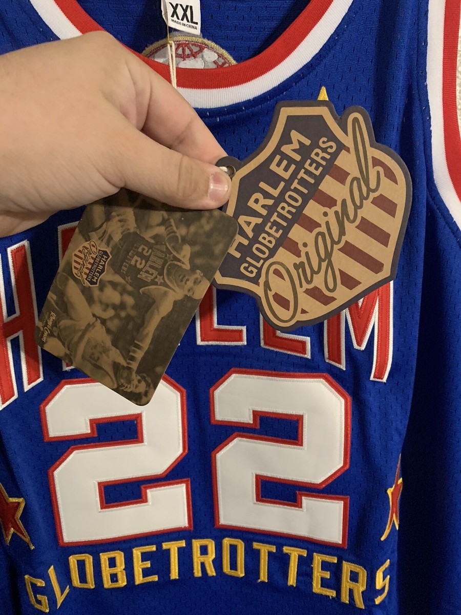 Harlem Globetrotters Rings & Crwns #22 Curly Neal Stitched Jersey