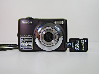 Nikon Coolpix L21 8MP Digital Camera | eBay