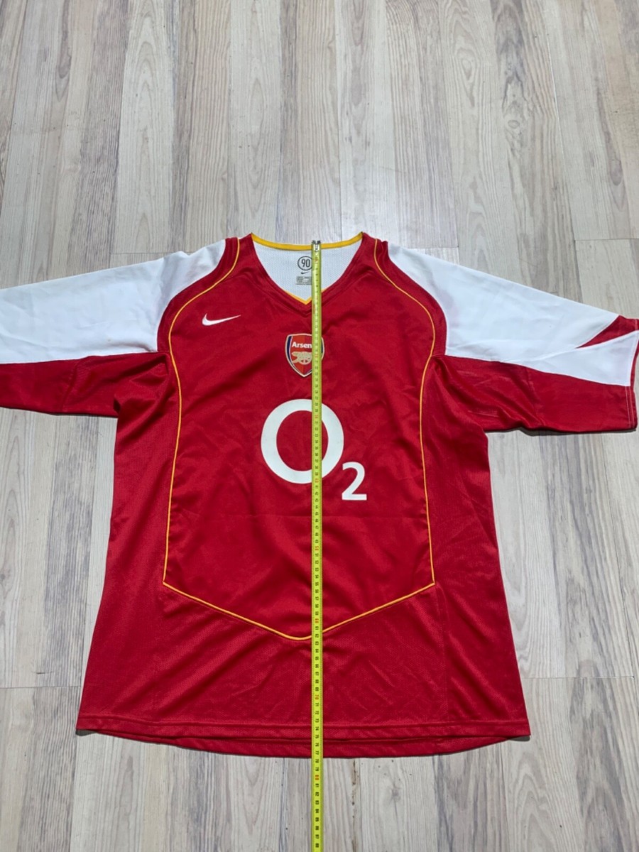 Vintage Nike total 90 Arsenal Jersey O2 Shirt Football Jersey Nike