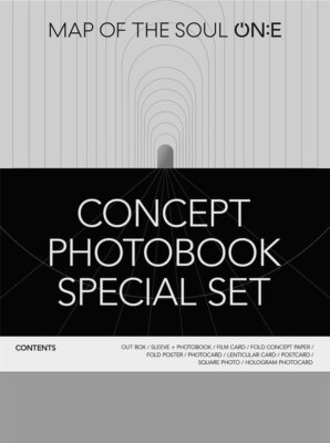 BTS MAP OF THE SOUL ON:E CONCEPT PHOTO BOOK SPECIAL SET FULL