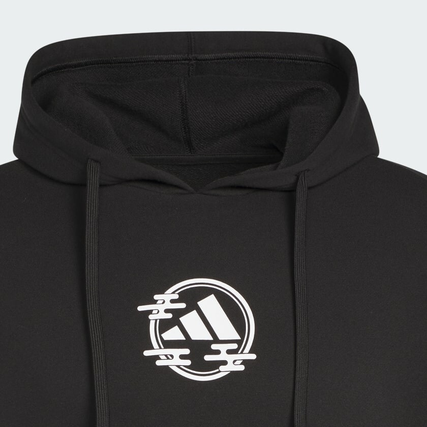 Adidas Happi Osaka Hoodie Black JP Size XS-3XL JM7397 Japan Size