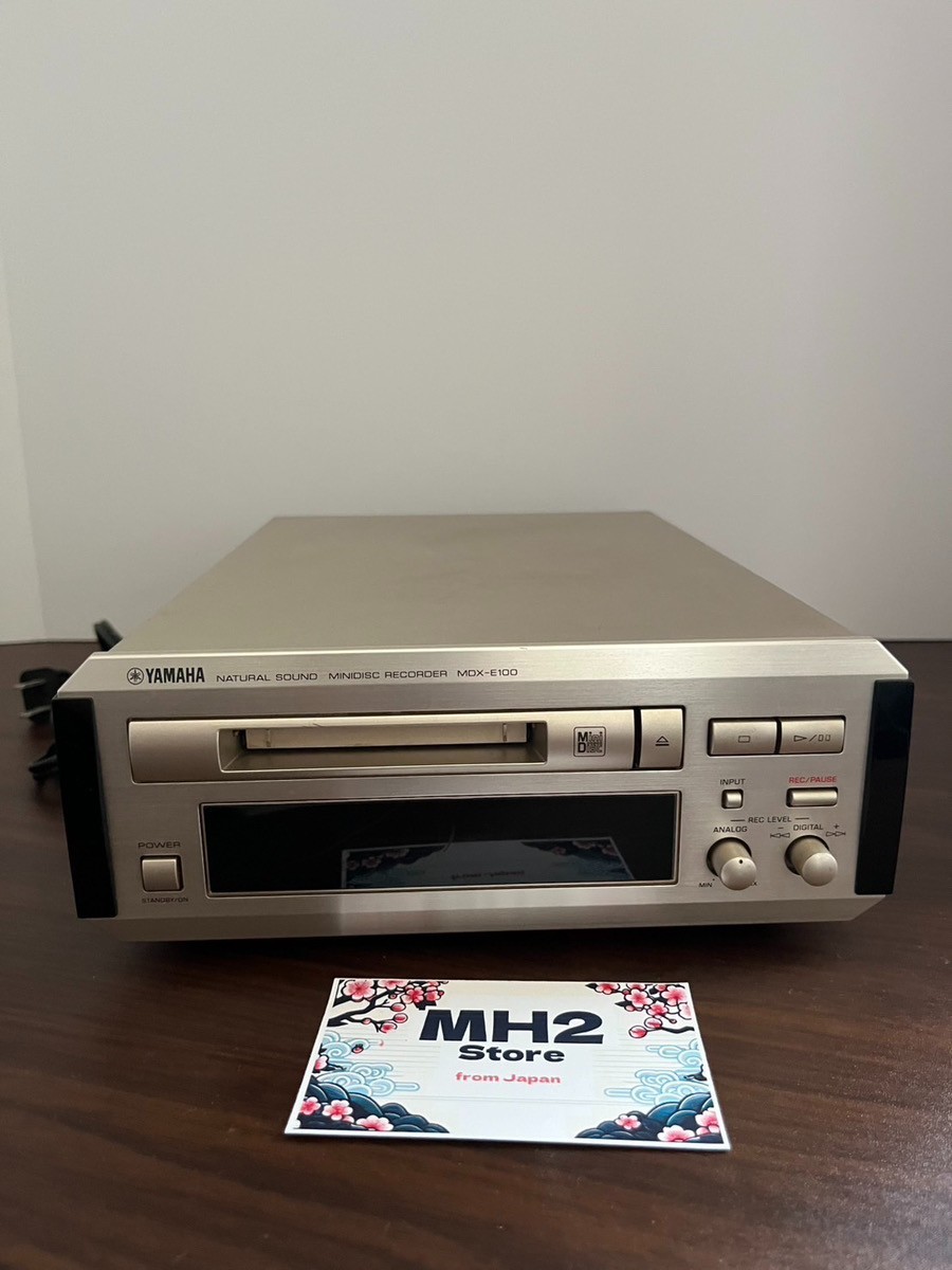 YAMAHA MDX-E100 MD MiniDisc Recorder Playback and Recording