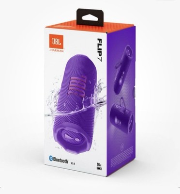 New JBL Flip 7 Purple Portable Bluetooth Speaker Waterproof NEW