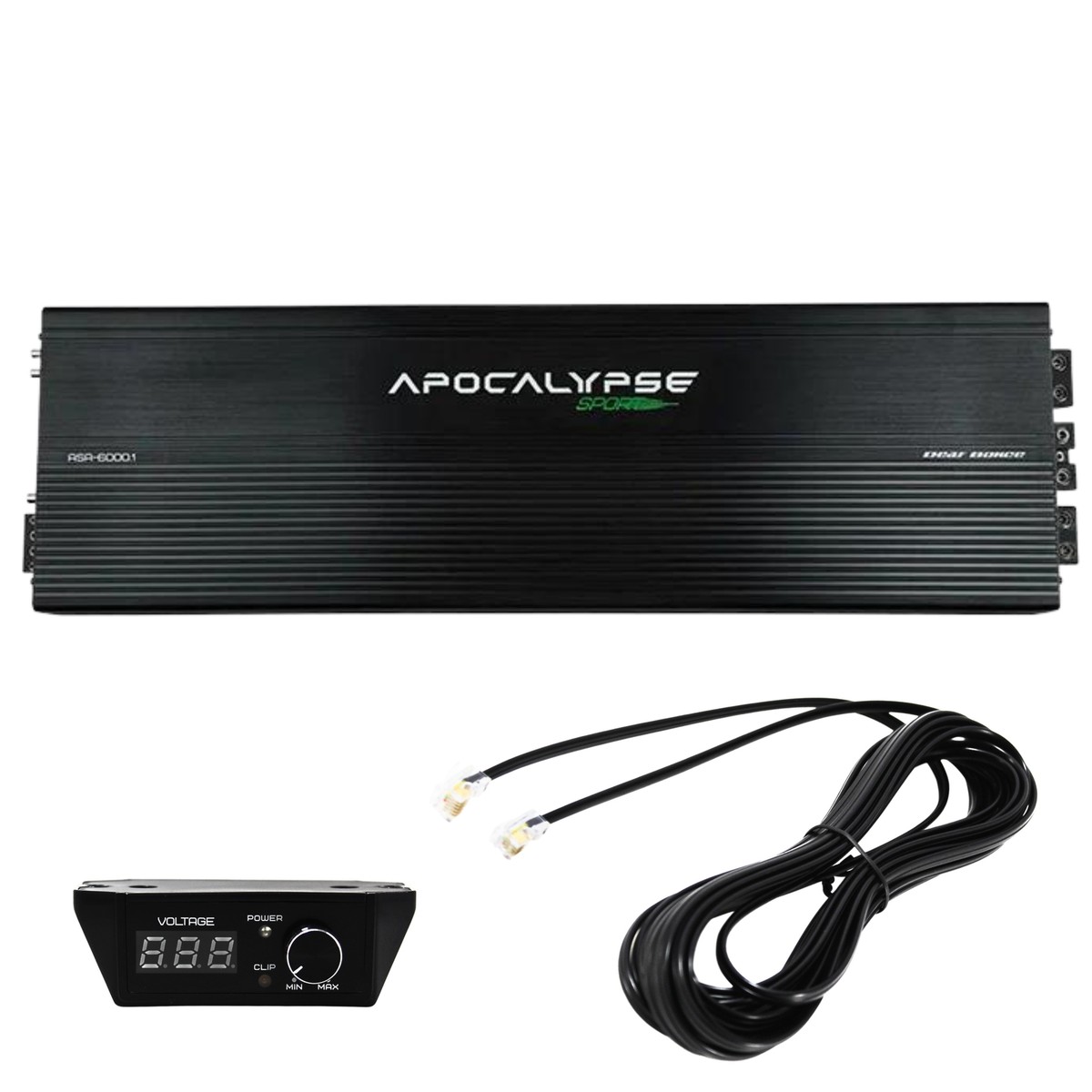 Deaf Bonce Apocalypse 6000 Watts 1 ohm Class D Monoblock Amplifier