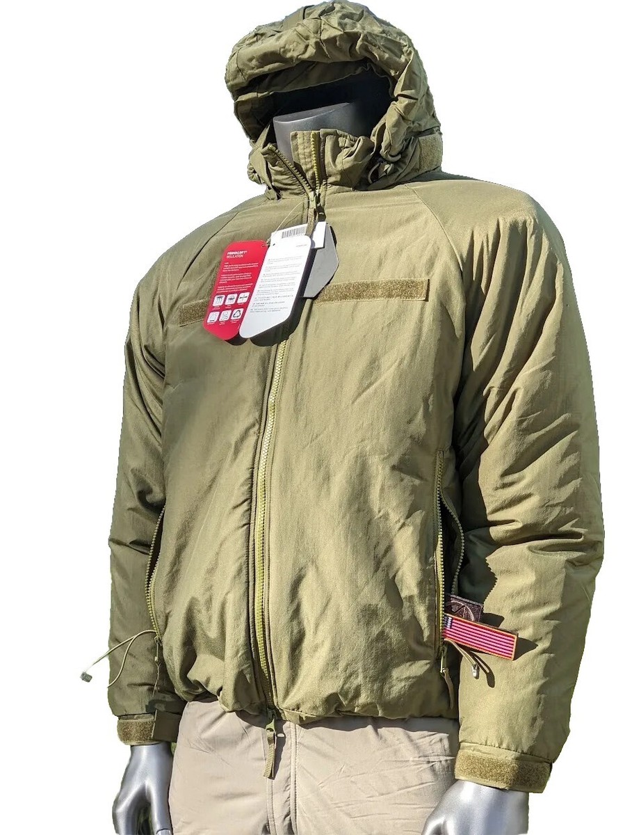 US Army Gen 3 Level 7 PCU ECW PrimaLoft Cold Weather GREEN Parka