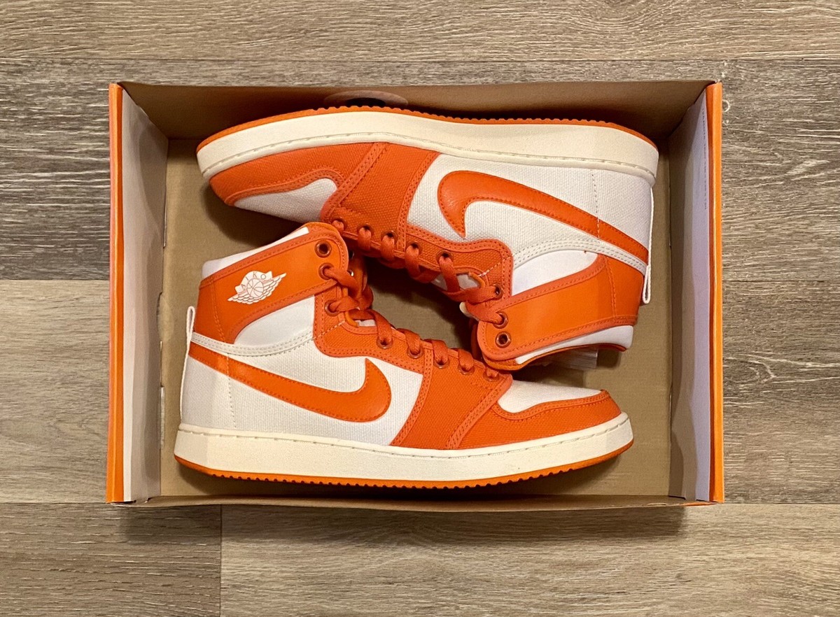 Nike Air Jordan 1 KO High Top Rush Orange White DO5047-801 Men's