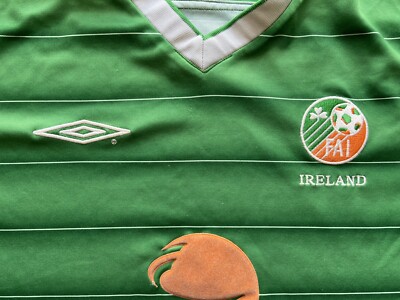 IRELAND 2003 2004 HOME FOOTBALL SHIRT SOCCER JERSEY UMBRO sz L | eBay