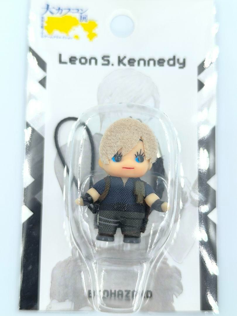 Capcom Exhibition Biohazard Leon S. Kennedy kewpie figure Strap