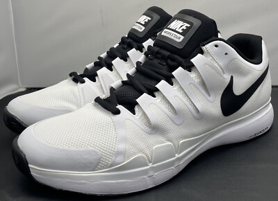 Nike Zoom Vapor 9.5 Tour White Black Federer Rafa Tennis 631458