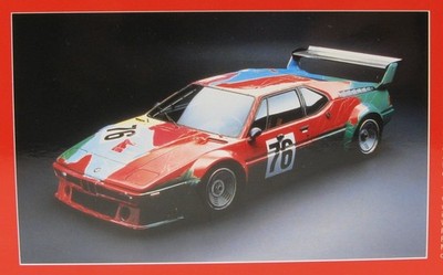 BMW M1 Gruppe 4 Art Car Andy Warhol 1 18 MINICHAMPS Dealer Ultra