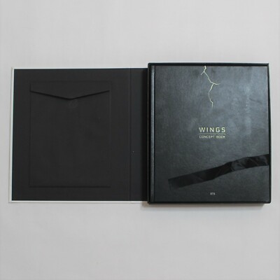BTS Wings Concept Book Full Set Photo Frame Paper RM Lenticular 3