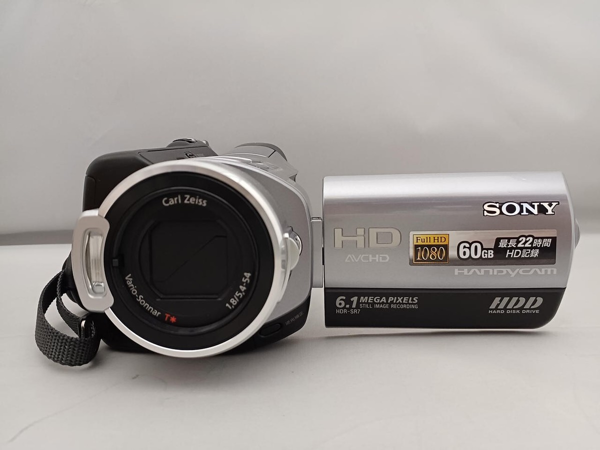 Sony HDR-SR7 Digital HD Video Camera Recorder 60GB Camcorder | eBay
