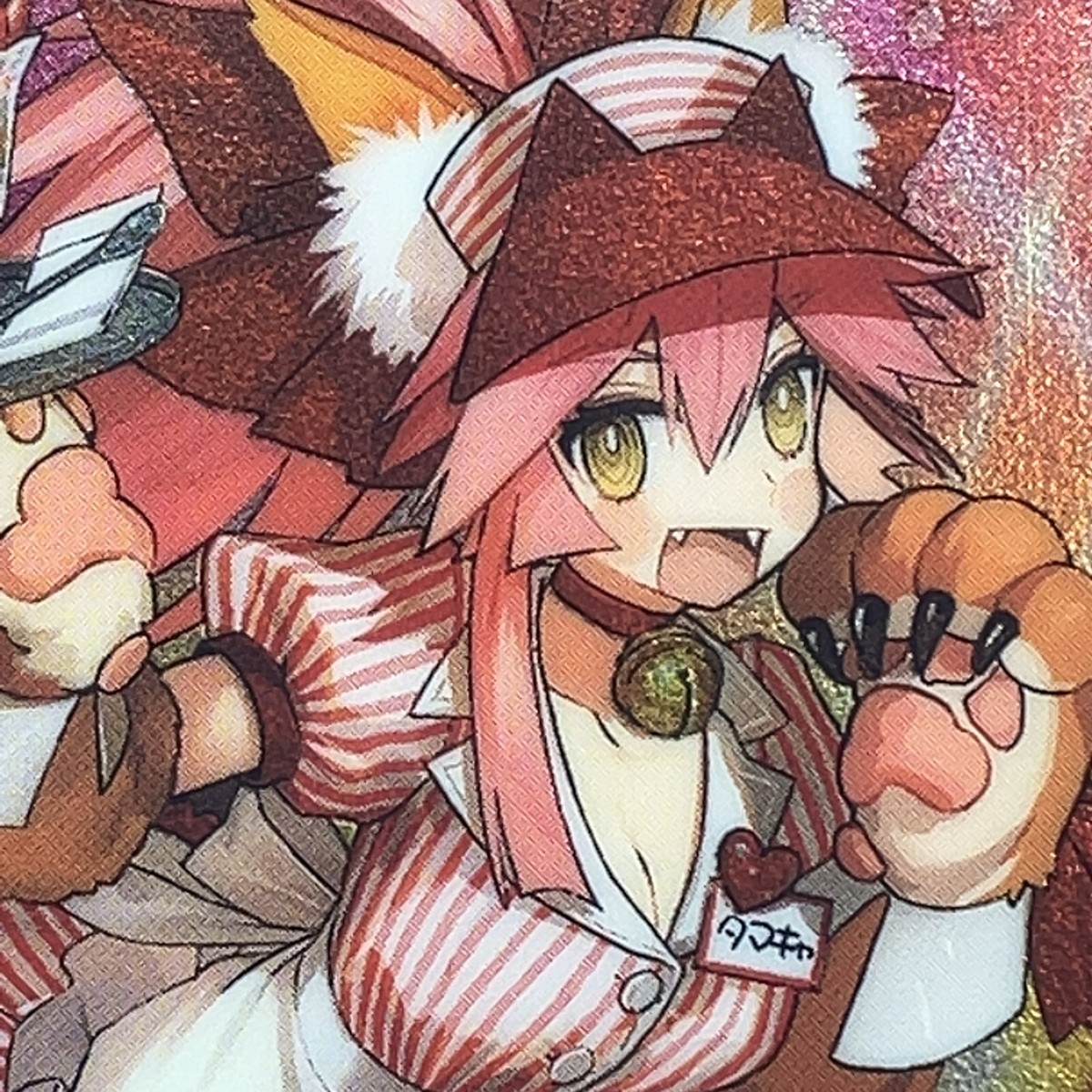 Tamamo Cat Berserker Fate Grand Order Wafer Card FGO BANDAI TCG