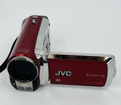 JVC Everio GZ-MS120RU Flash Media Camcorder Red UNTESTED AS-IS | eBay