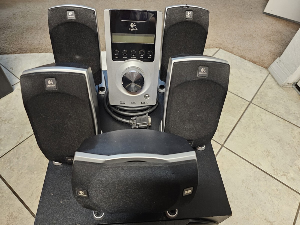 Logitech Z5500 THX-Certified 5.1 Speaker System Huge Bass ***READ