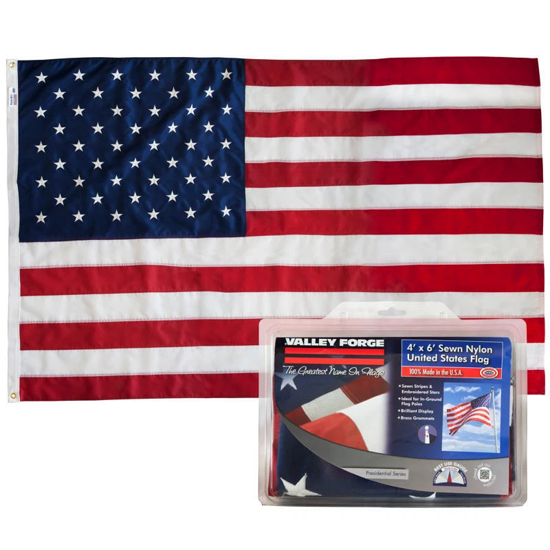 Valley Forge Us Flag In Collectible Us Country Flags for sale | eBay