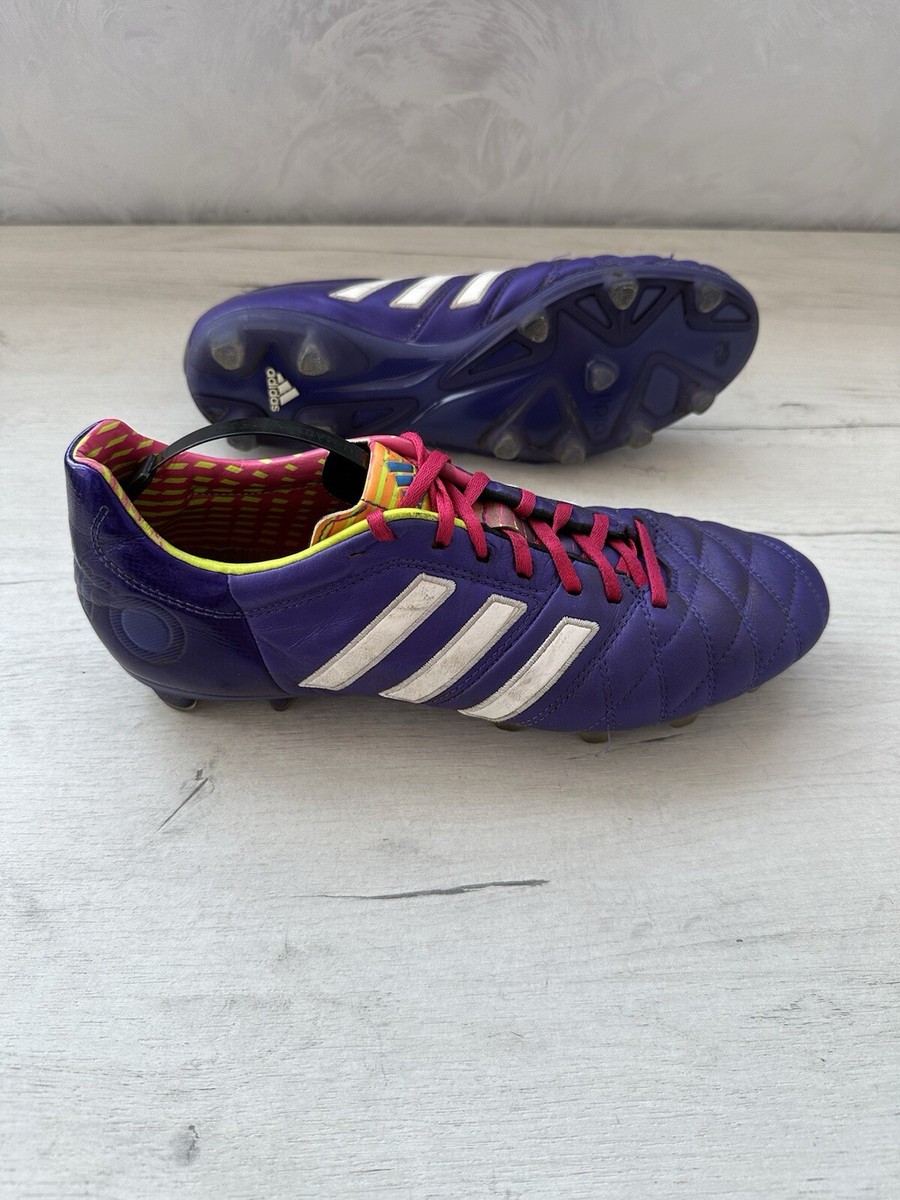 Adidas 11Pro FG Purple Football Soccer Cleats Boots US9 1/2 UK9