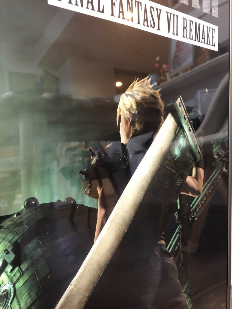 FINAL FANTASY VII REMAKE 2020 Japan Original Official Poster B2