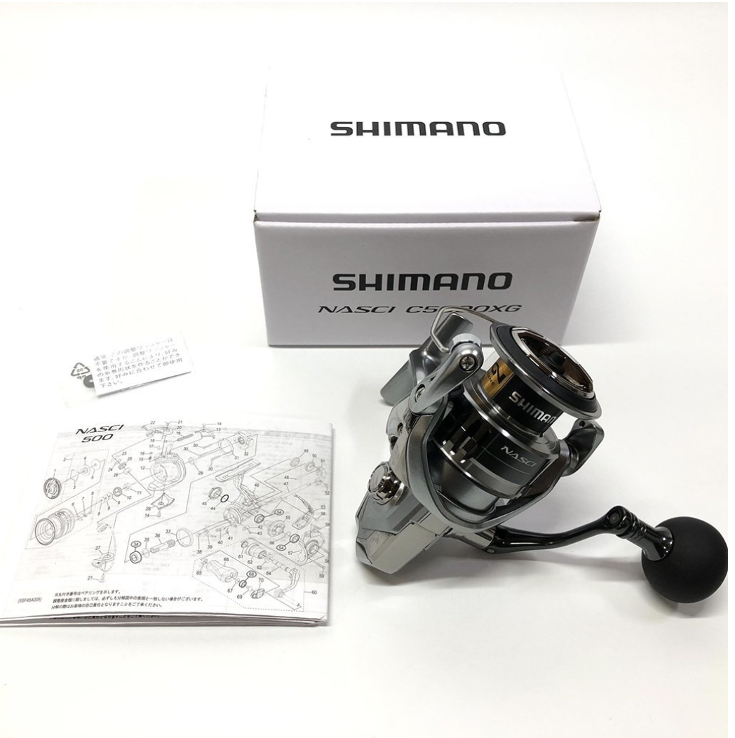 Shimano 21 Nasci C5000XG Spinning Reel in the Box | eBay