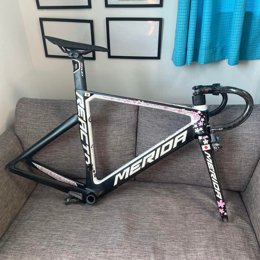 MERIDA REACTO TEAM Sakura React Frame Set Size S Free Shipping