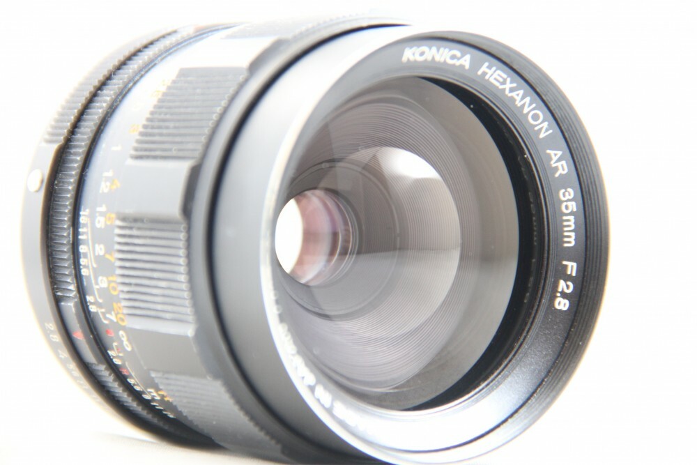 Excellent Konica Hexanon AR 35mm F/2.8 f 2.8 Wide Angle Prime Lens