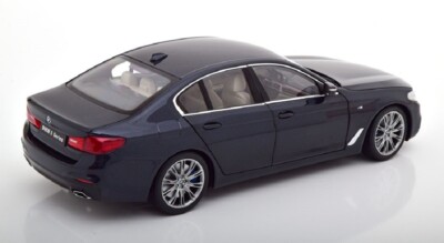 1/18 BMW 5 Series Sedan G30 M Sport Sapphire Blue by Kyosho , FREE