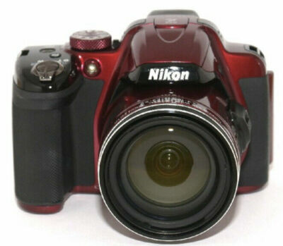 Nikon COOLPIX P520 Compact Digital Camera W. 42x Zoom Lens Red | eBay