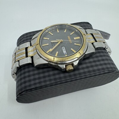 Seiko Solar Gray Men's Watch - V1580AD0 for sale online | eBay